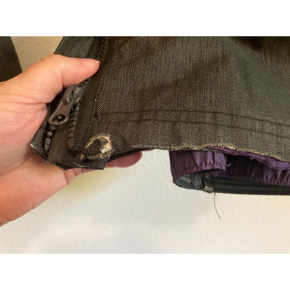 Aperture Technical Outerwear Waterproof Women Size Small Snow Pants Black Purple - Picture 8 of 14